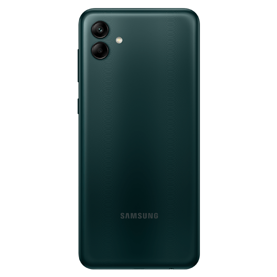 Celular Samsung A04 dorsal