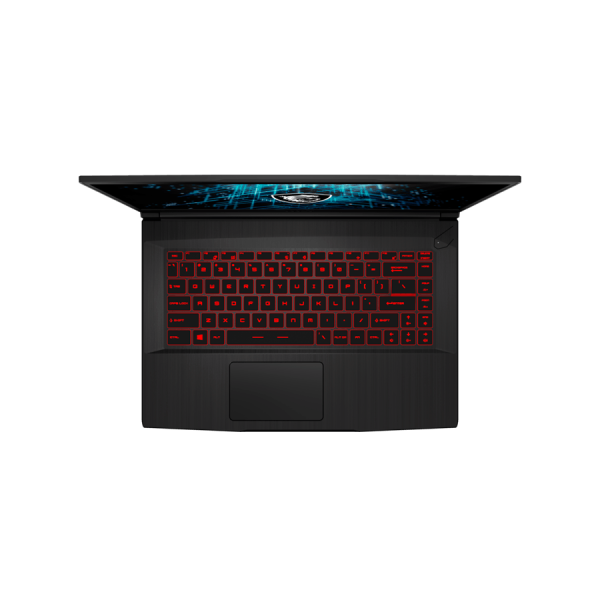 Notebook gamer MSI gf-65 thin fourth view