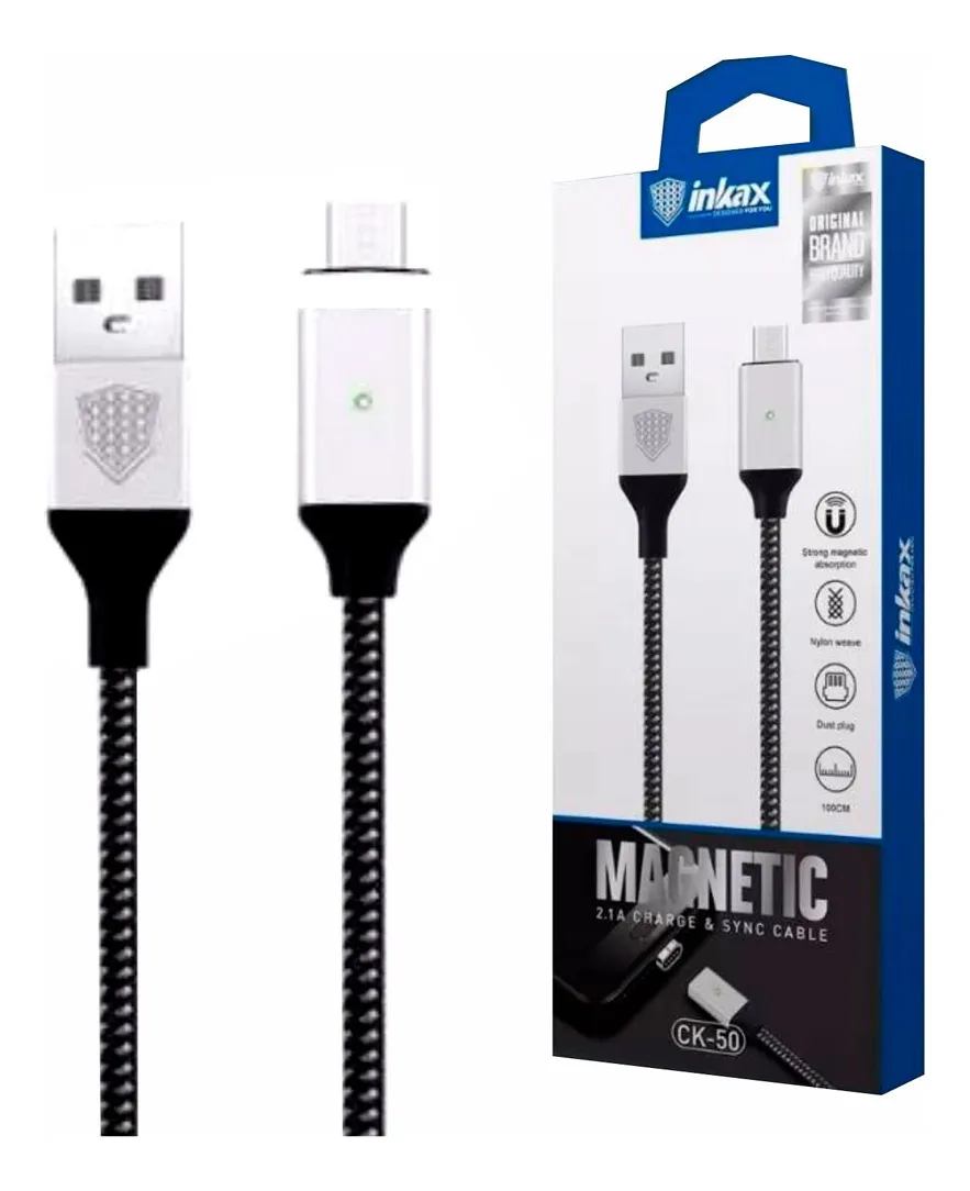 Cable magnético micro-usb (Samsung compatible)