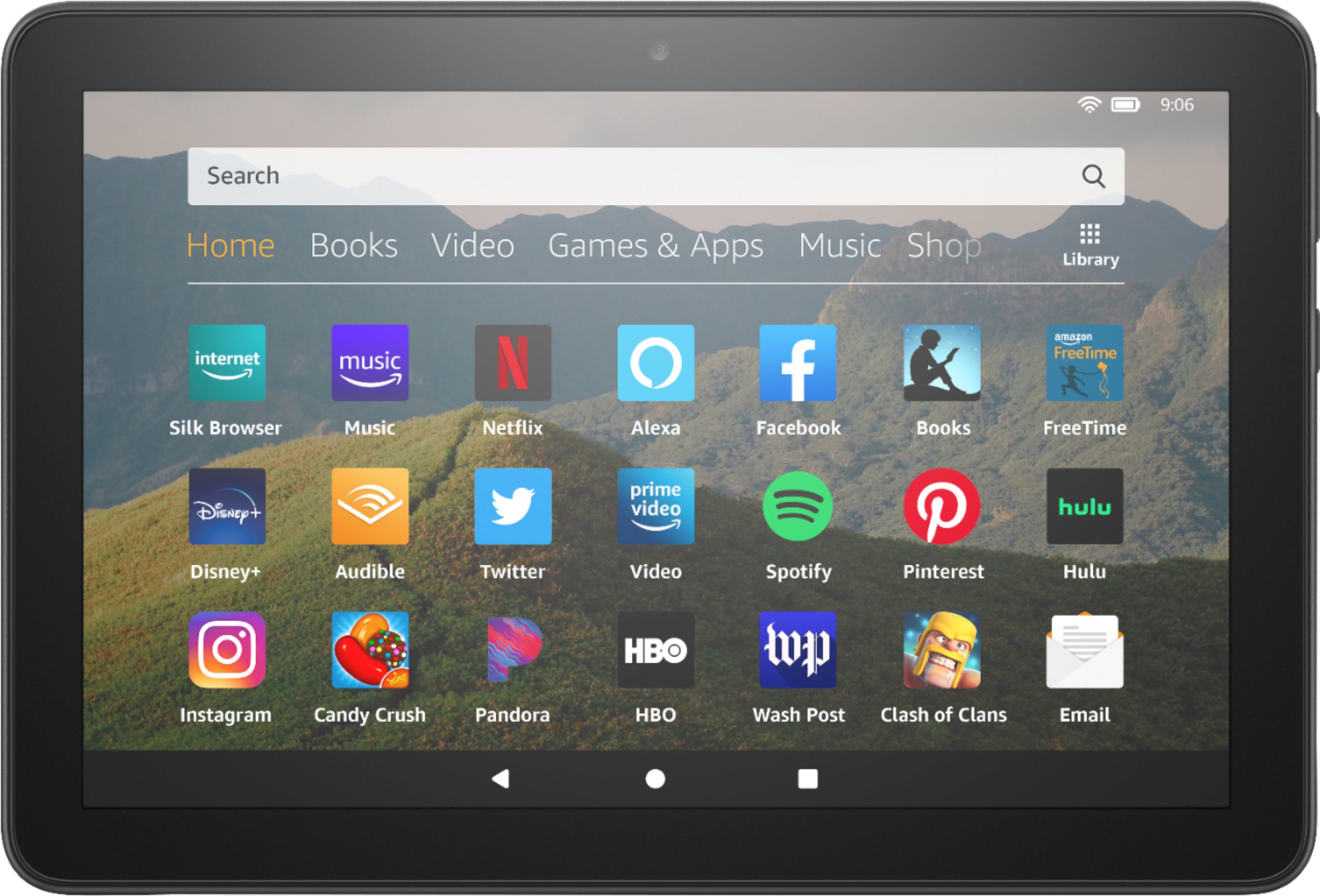 Tablet Amazon fire tercer vista