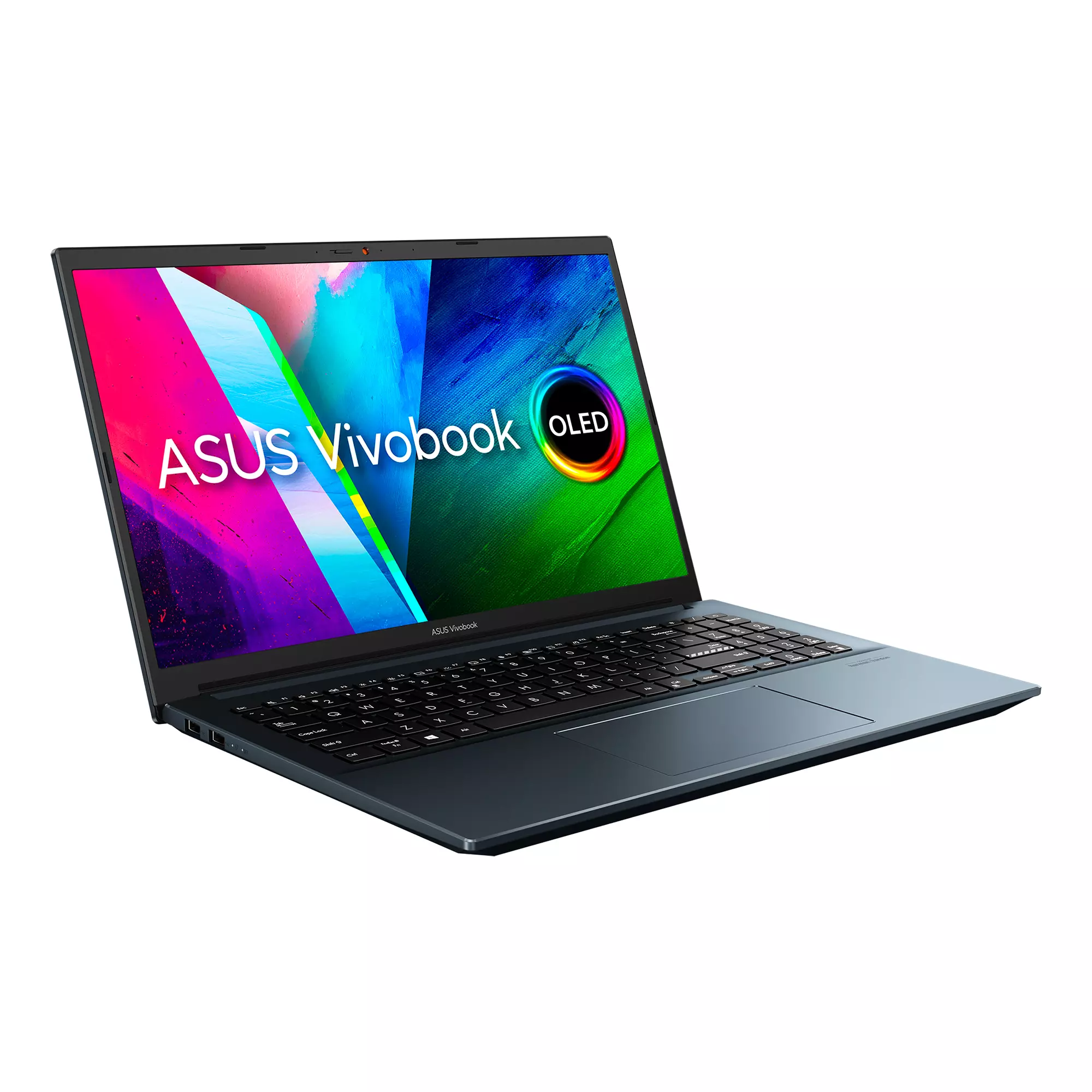 Notebook gamer asus Vivobook frontal lateral izquierdo