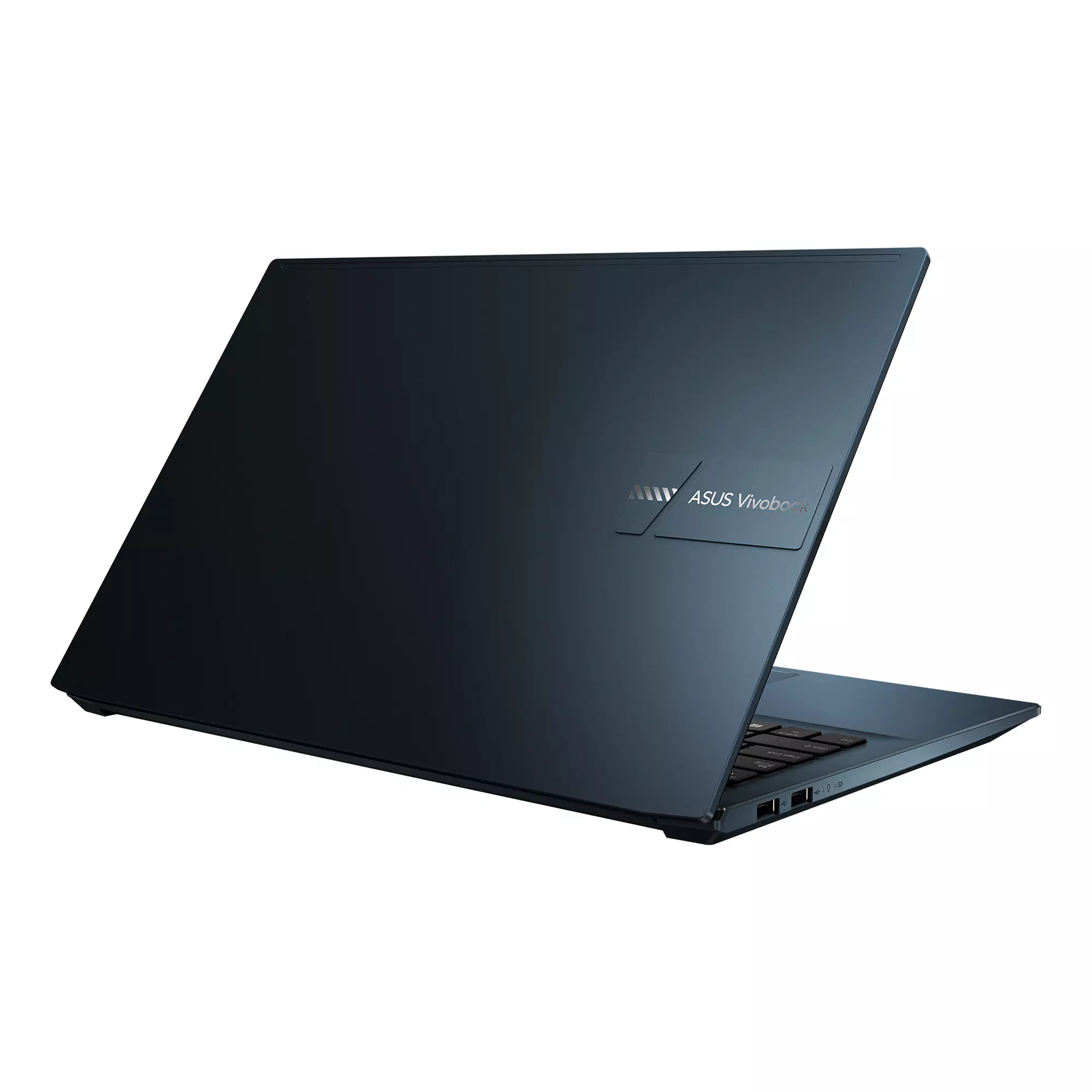 Notebook gamer asus Vivobook dorsal lateral izquierdo